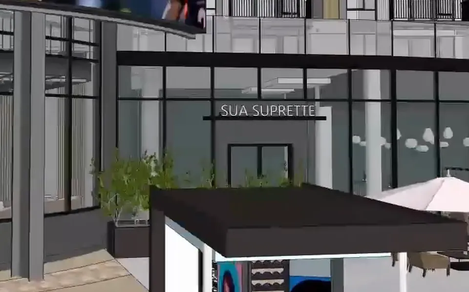 Suite A2, rendering